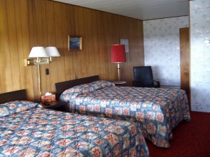 Unit with two double beds